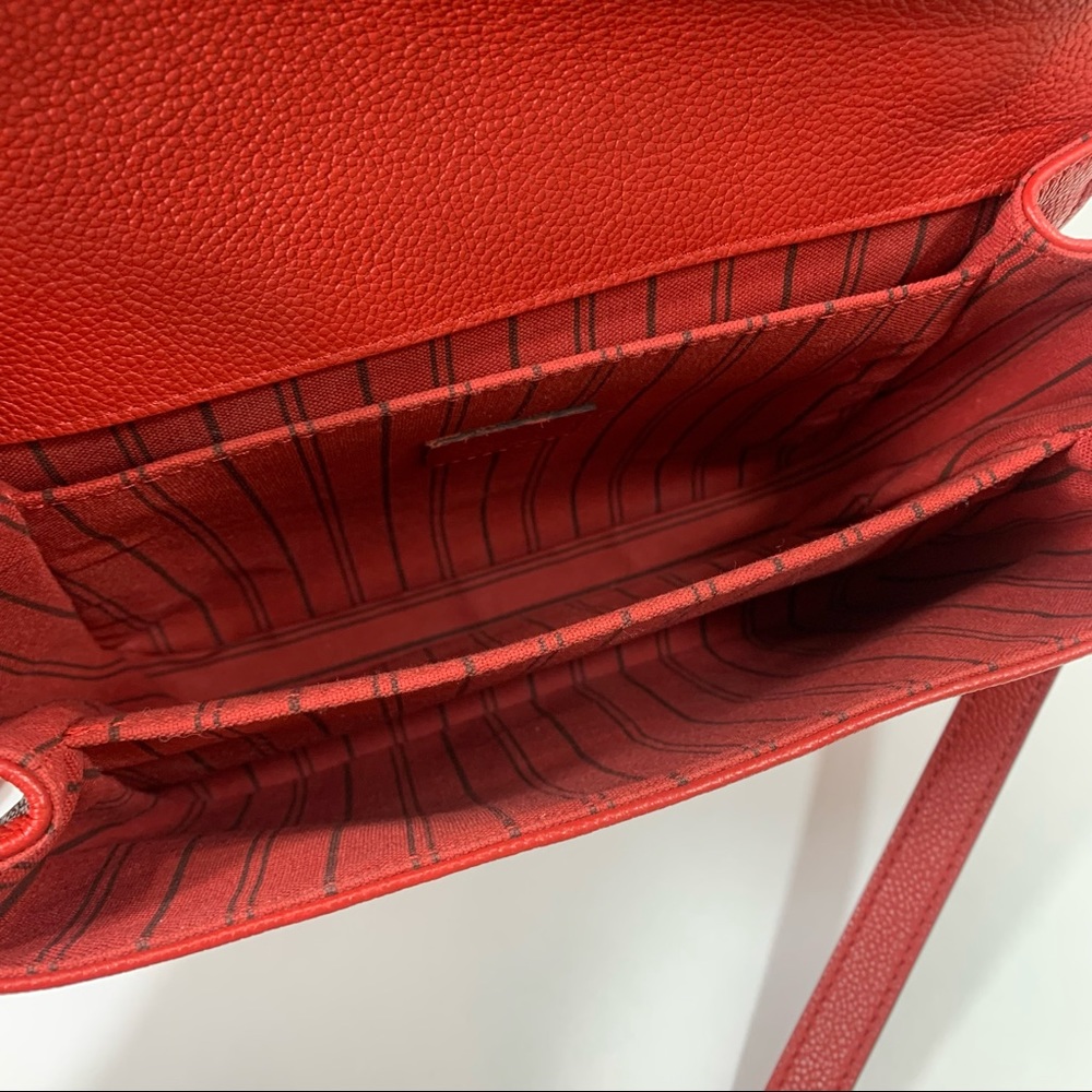 Louis Vuitton Red Pochette Métis - Picture 5 of 10